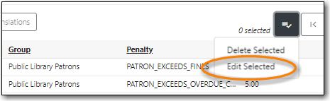 Edit Local Penalty Threshold