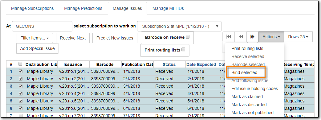 Binding Issues