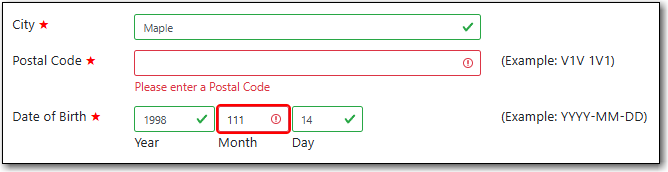 Patron Self-Registration form