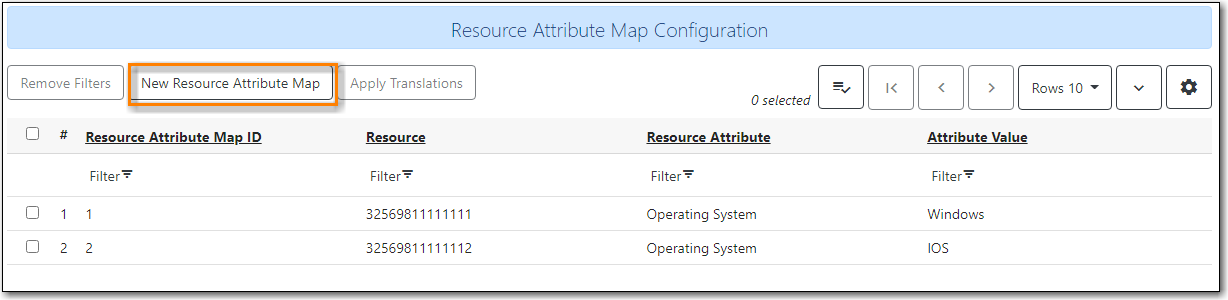 assign resource attribute